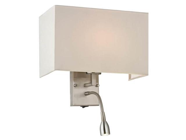 Elk Lighting Dixon Collection 2 Light Sconce In Brushed Nickel - 17154/2 - LED