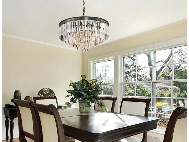 Elk Lighting Palacial Collection 5+1 Light Pendant In Oil Rubbed Bronze - 14214/5+1