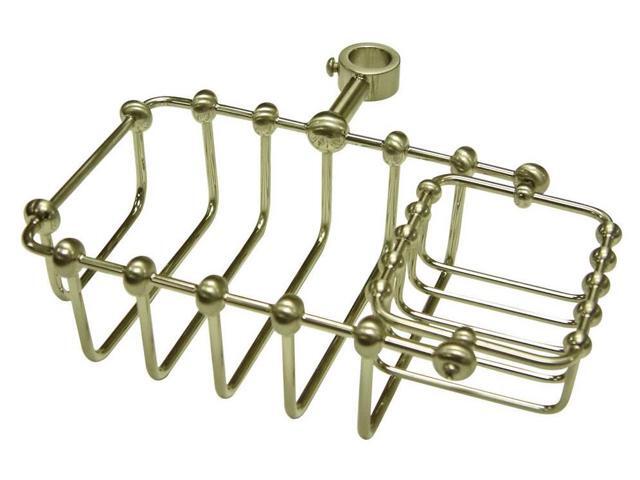 Kingston Brass Vintage Shower Riser Mounted Soap Basket