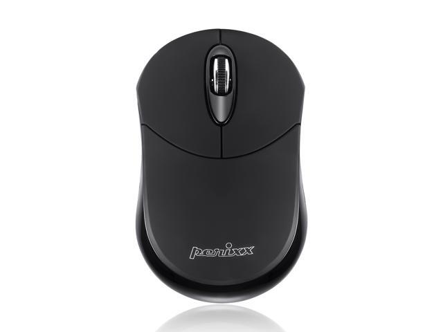 Perixx Perimice-802 Mini Wireless Bluetooth Mouse Portable Small 3 Buttons Optical Mouse for Laptop Android Tablet PC Works without USB Receiver