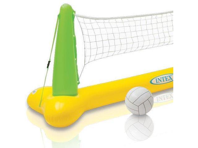 Intex 56508EP Inflatable Floating Swimming Pool Toys Volleyball Game Green