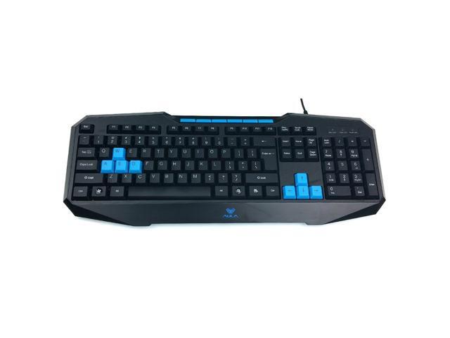 AULA Catalyst Gaming Keyboard Ergonomic Keyboard Multimedia keys Swappable Gaming Keys Computer Keyboard