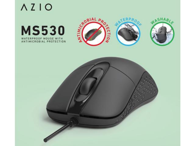 Azio MS530 Antimicrobial USB Washable Mouse