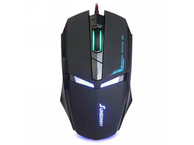 Sunsonny TM30 USB Wired / 6 Button / 600~1000~1600dpi Adjustable Blue LED Gaming Mouse