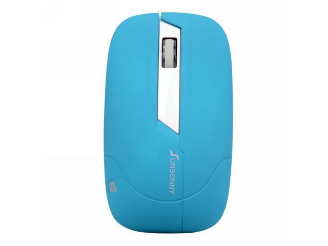 Sunsonny SR-7300 1200DPI Wireless Optial Mouse with Nano Receiver - Blue
