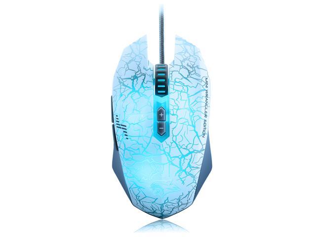 Merdia Dare-u MINI WARANGLER Edition G60 6 LED Backlight Free Switch 6 Level DPI USB Wired Gaming Mouse(white)