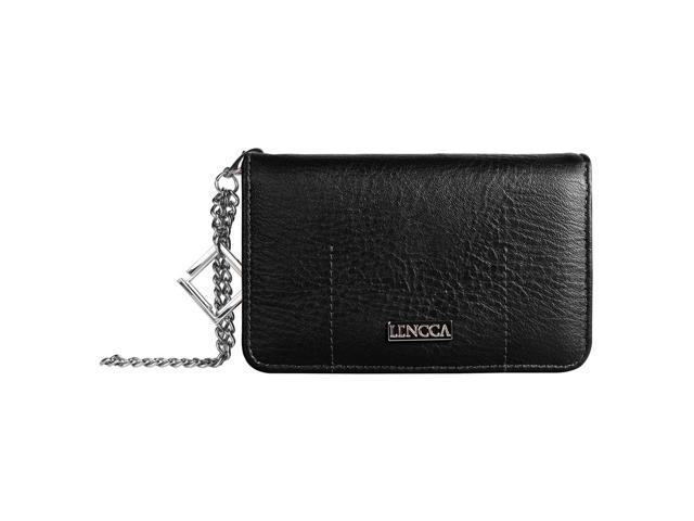LENCCA Kymira Girl's Universal Wallet Purse Case (with wristlet strap) fits Motorola Moto E (08903672624289 Electronics Communications Telephony Mobile Phone Cases) photo