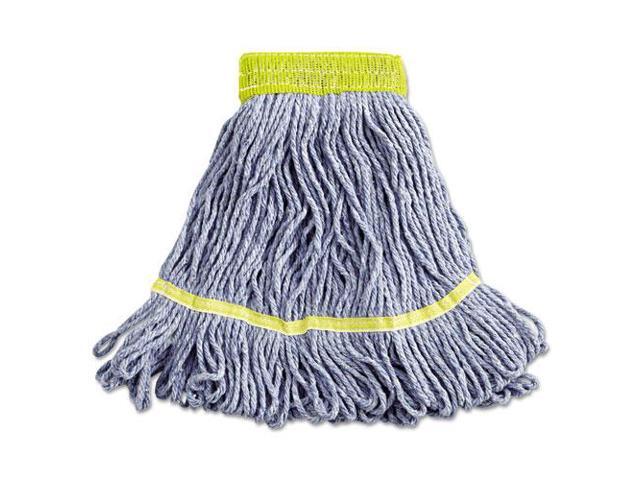 Boardwalk Super Loop Wet Mop Heads Cotton/Synthetic Small Size Blue 501BL