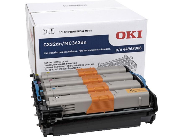 NeweggBusiness - Oki Data Image Drum Kit 44968308 - Cyan, Magenta