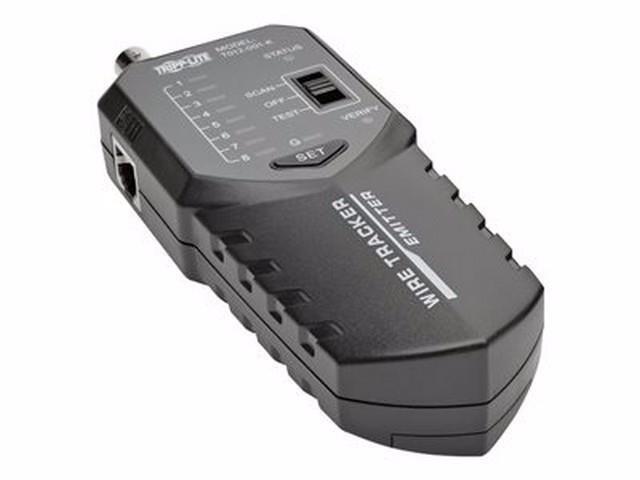 Tripp Lite Multi-Function Cable Tester with Wire Tracker & Tone Generator RJ45 RJ11 BNC (T012-001-K)