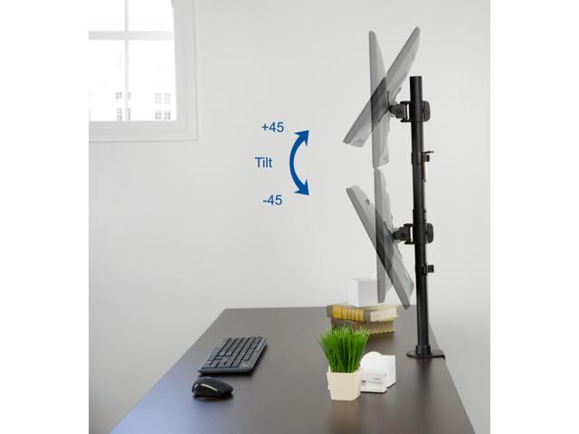Dual Ultrawide Vertical Monitor Desk Stand – VIVO - desk solutions, screen  mounting, and more