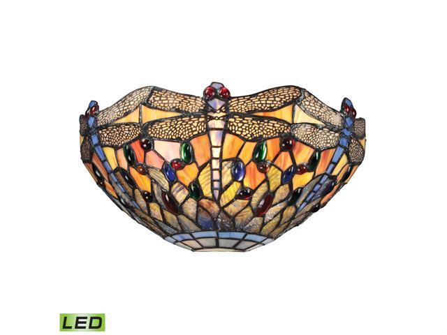 Elk Lighting Dragonfly Collection 1 Light Sconce In Dark Bronze - 72077-1-LED