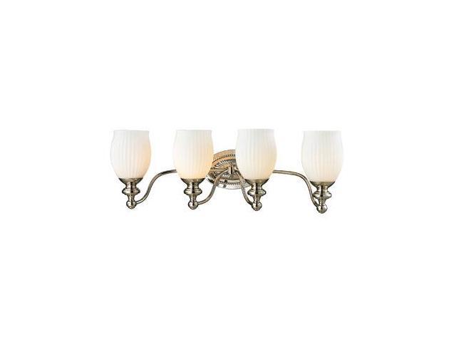 Elk Lighting Park Ridge Collection 4 Light Bath In Polished Nickel - 11643/4 - L