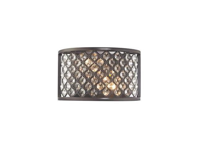 Elk Lighting Genevieve 2 Light Wall Sconce In Oil Rubbed Bronze