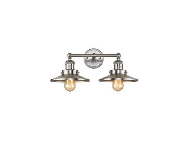 Elk Lighting English Pub 2 Light Vanity In Satin Nickel