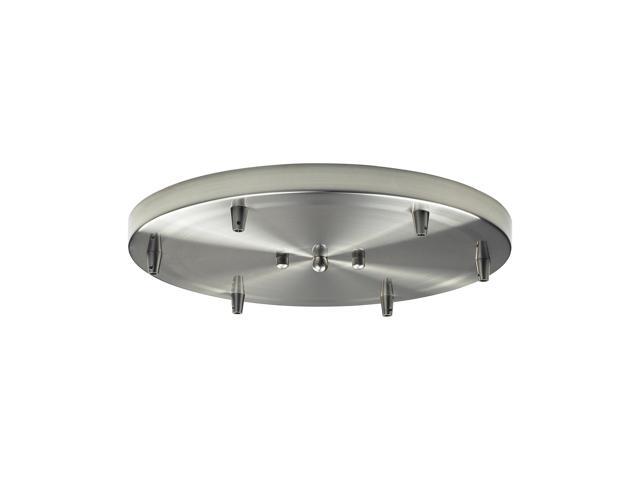 Elk Lighting Illuminare Accessories 6 Light Round Pan in Satin Nickel - 6R-SN