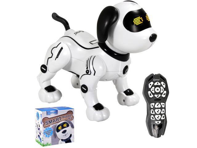Contixo R3 Robot Dog Walking Pet Robot Toy App Controlled Robots for Kids Remote Control Interactive Dance Voice Commands Bluetooth Motion