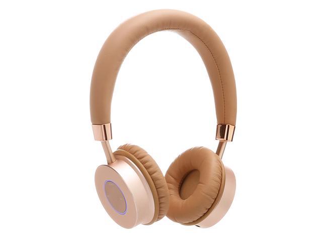 Contixo KB200 Premium Kids Headphones W/Volume Limit Controls (85db Max) Wireless Bluetooth Headphones Over-the-Ear W/Microphone (Gold) - Best Gift