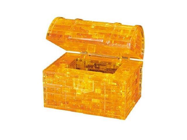 Crystal Puzzles 3D Treasure Chest Black/ by BePuzzled