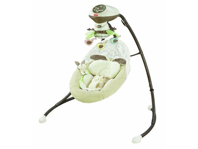 Fisher-Price Snugabunny Cradle 'N Swing with Smart Swing Technology