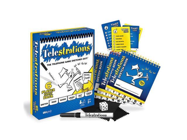 USAopoly Telestrations Party Game