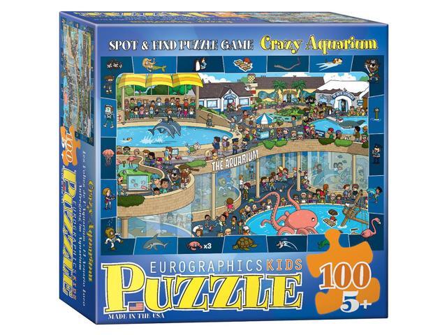 Crazy Aquarium Spot & Find 100-Piece Puzzle