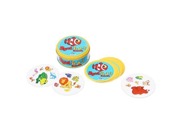 Spot it Jr! Animals Family Card Game