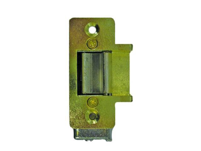 UPC 721667012020 product image for Lee Electric, 14, Mortise Type ANSI Standards 2-3/4' Electric Door Strike, Brass | upcitemdb.com