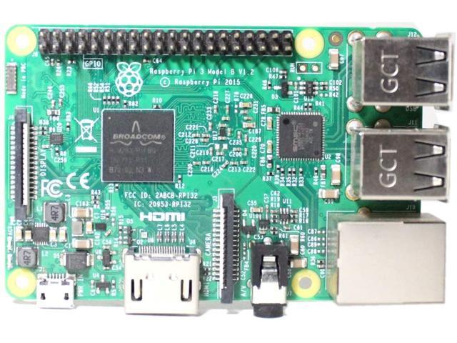 Digishuo Raspberry Pi 3 Model B Board 1G Ram 400MHz Wireless LAN and Bluetooth