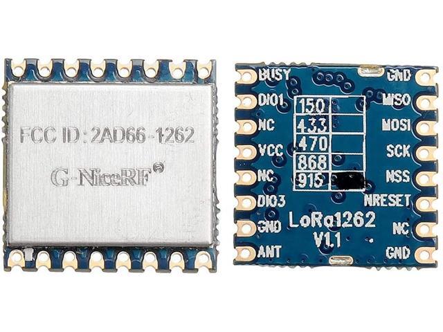 Davitu Module Board Smart Module - LoRa1262 160mW SX1262 Wireless Remote Module Low Power Consumption TCXO Crystal - (frequency: 470MHz)