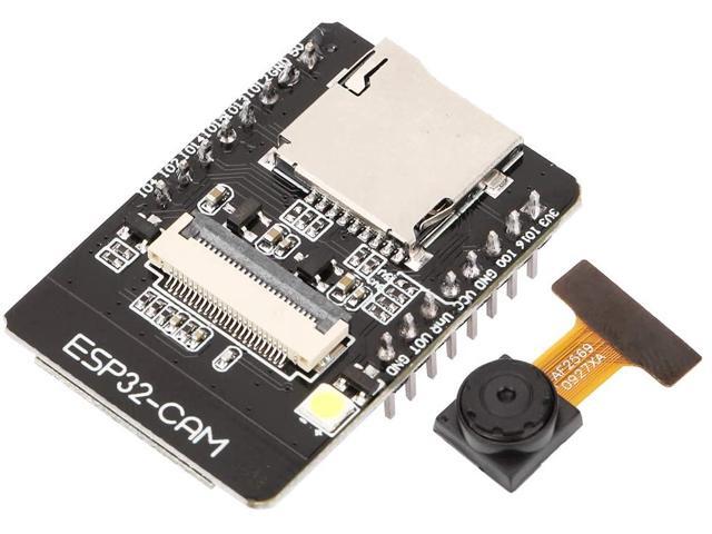Dpofirs ESP32?S WiFi + BT Camera Module Development Board ESP32 with Camera Module UART/Serial Peripheral Interface/I2C/PWM/ADC/DAC Support