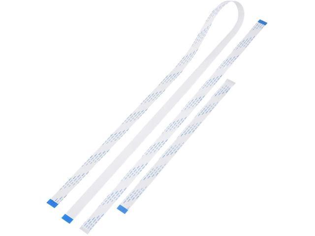 3pcs/set 15 Pin Flat Ribbon Cable Camera Cable for Raspberry Pi Raspberry Pi Camera Ribbon White Flexible Flat Cable for Raspberry Pi Module Camera