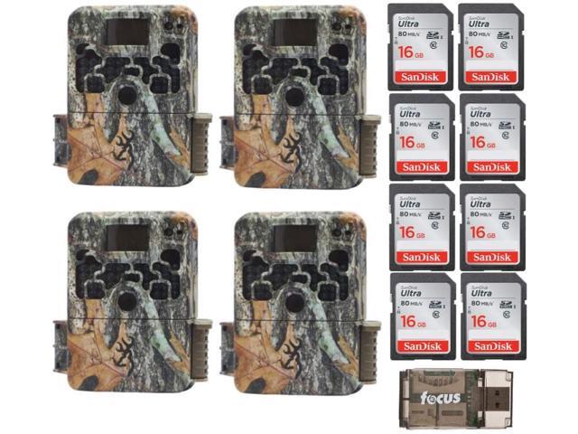 Browning Trail Cameras Strike Force Extreme 16 MP Game Camera Kits with 16GB SD Card and Focus USB Reader