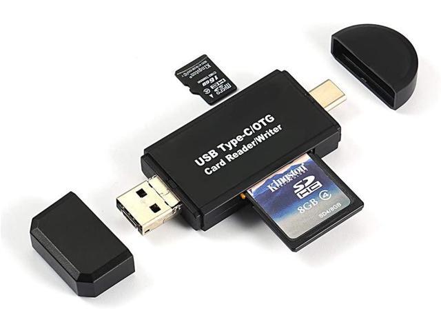 USB 30 SD Card Reader USB Type C Memory Card Reader OTG Adapter for SDXC SDHC SD MMC TF RS- MMC Micro SDXC Micro SD Micro SDHC Card and