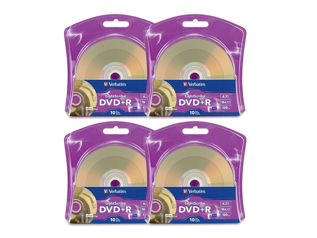 NeweggBusiness - Verbatim LightScribe DVD+R 16x Recordable Blank