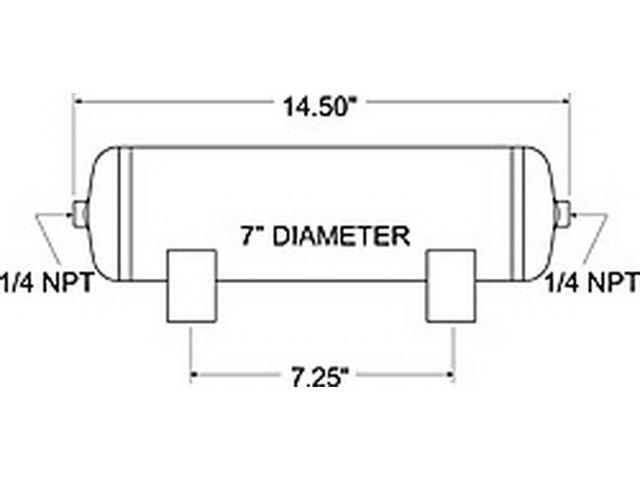 Firestone Ride-Rite 9126 Air Tank