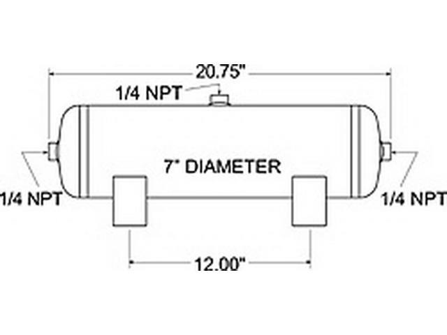 Firestone Ride-Rite 9148 Air Tank