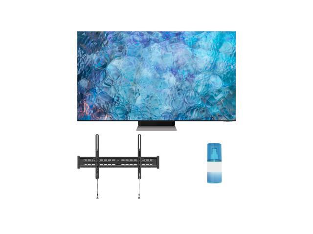 Samsung QN65QN900A 65' UHD High Dynamic Range Neo QLED 8K Smart TV with a Walts TV Large/Extra Large Tilt Mount for 43'-90' Compatible TV's and a