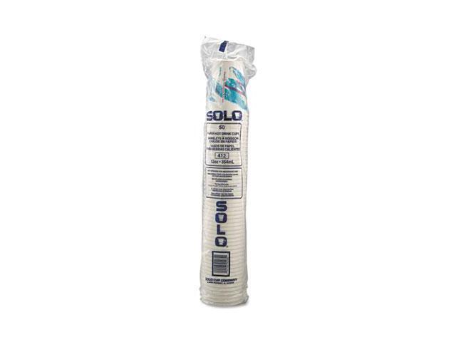 Jazz Paper Hot Cups 12Oz Polycoated 50/Bag 20 Bags/Carton