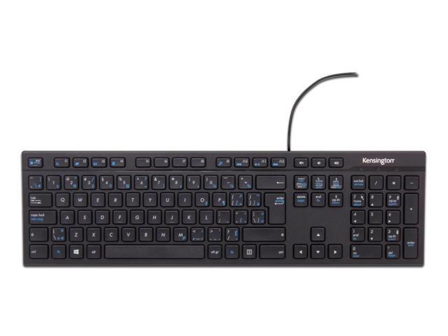 Kensington Keyboard Wired USB English/CDN French Bilingual