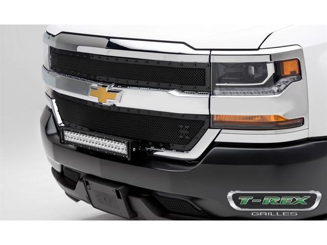 T-Rex Grilles 6711281-BR Stealth X-Metal Series Grille Fits 16-18 Silverado 1500