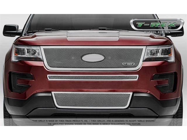 T-Rex Grilles 54664 Upper Class Series Mesh Grille Fits 16-17 Explorer