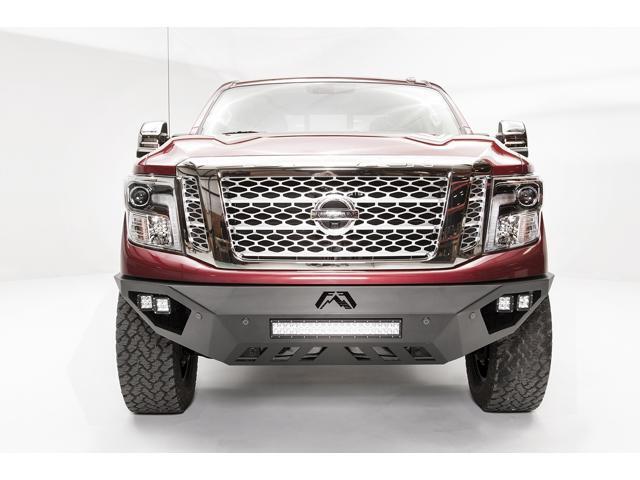Fab Fours NT16-D3751-1 Vengeance Front Bumper Fits 16-20 Titan Titan XD