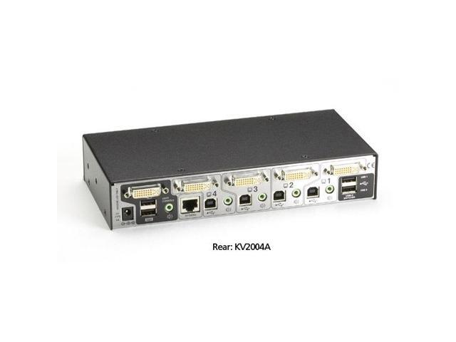 Boîte Noire KV805 ServSwitch Wizard MP 4 Ports PS2/USB Kbd VGA Vidéo