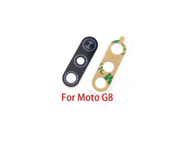 New For Motorola Moto G8 Back Rear Camera Glass Lens Cover With Adhesive