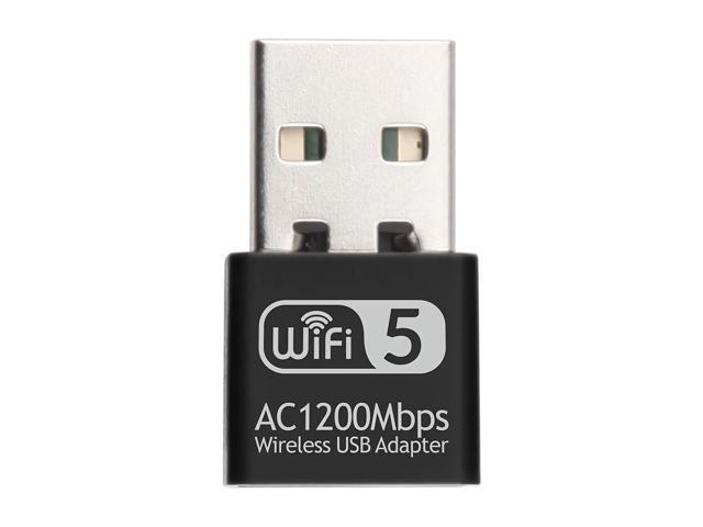 24G 5G AC1200Mbps Wireless Network Card USB Adapter Dual Band WIFI Receiver RTL8812