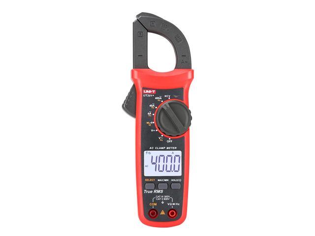 UNI-T UT201 Plus Digital Clamp Meter Multimete 400-600A auto Range True RMS High Precision