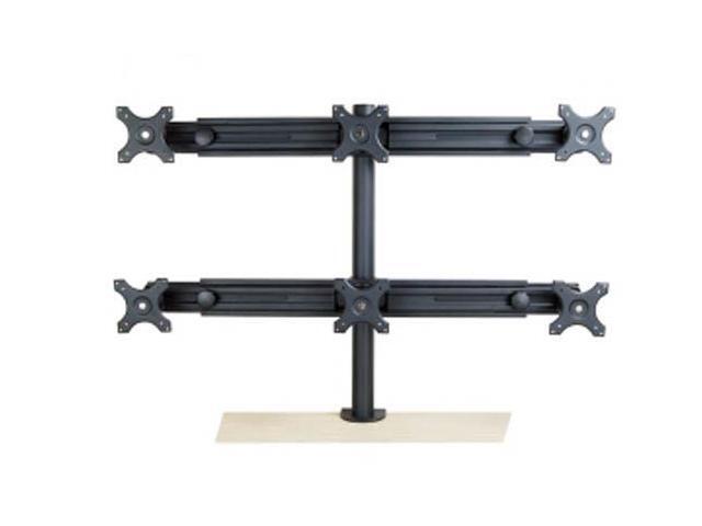 LCD-2060 Hex-Mount Monitor Stand for Six 15'-24' Displays