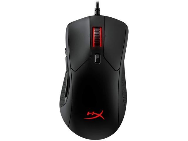 HyperX Pulsefire Raid - Gaming Mouse 11 Programmable Buttons RGB Ergonomic Design Comfortable Side Grips Software-Controlled Customization