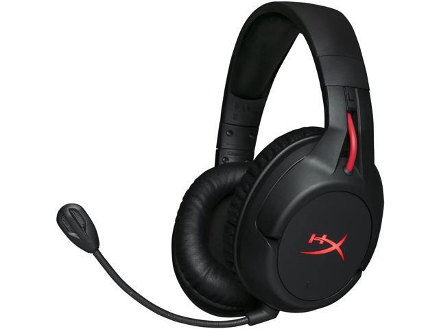 HyperX Cloud Flight - Wireless Gaming Headset with Long Lasting Battery Upto 30 Hours of Use Detachable Noise Cancelling Microphone Red LED